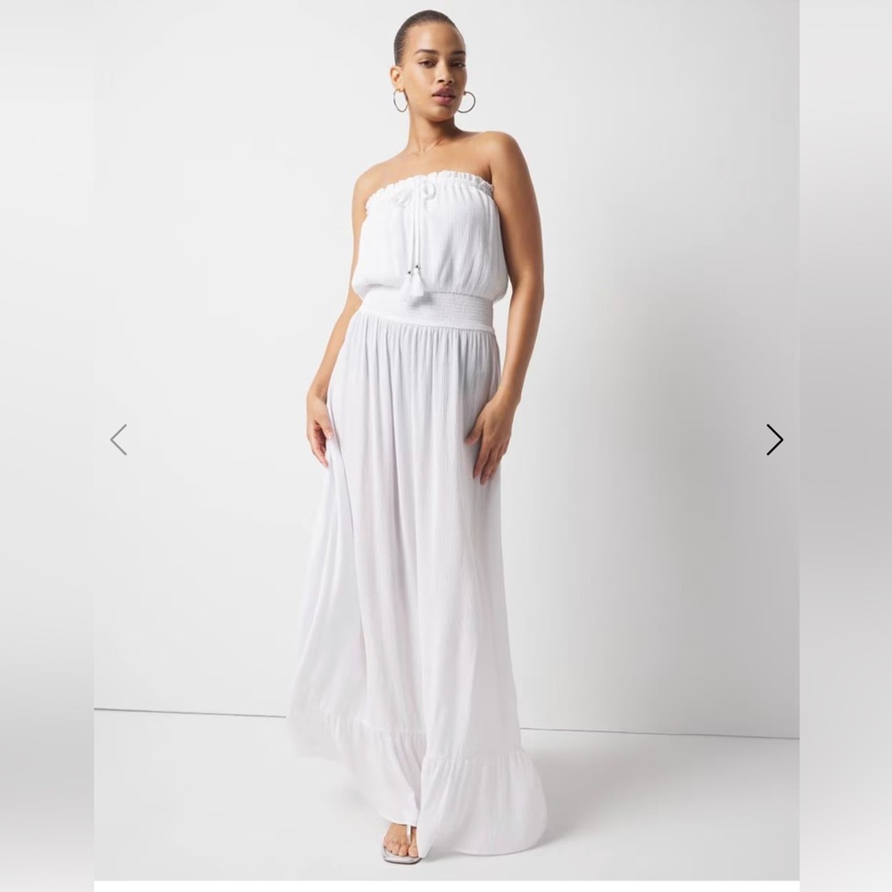 NWT Gorgeous Maxi Dress & Swim Cover-up with Tassel!